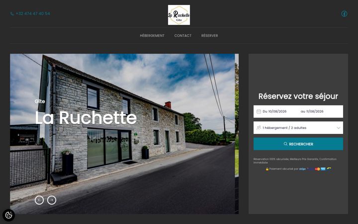Screenshot of gitelaruchette.be