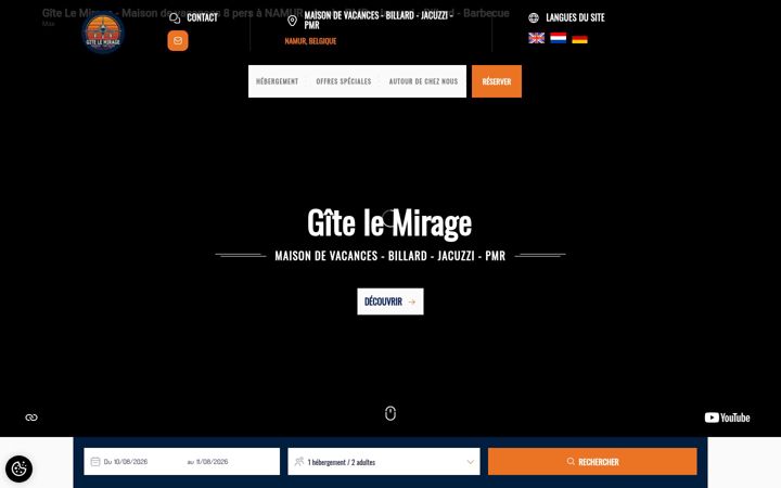 Screenshot of gitelemirage.be