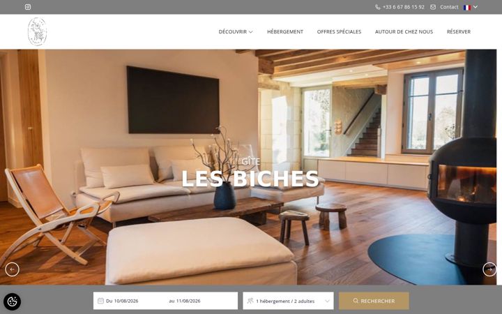 Screenshot of gitelesbiches.fr