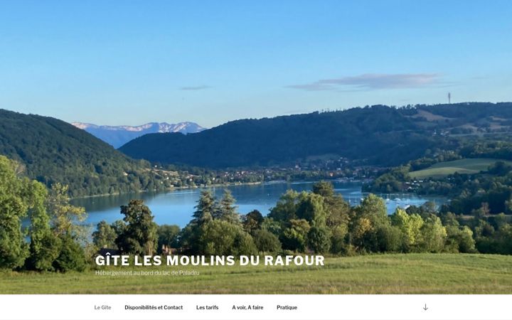 Screenshot of gitelesmoulinsdurafour.fr