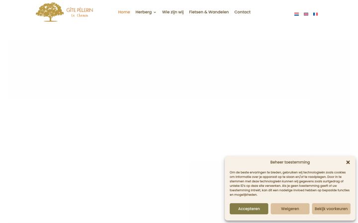 Screenshot of gitepelerinlechemin.com