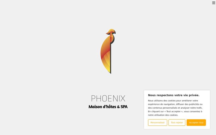 Screenshot of gitephoenix.fr