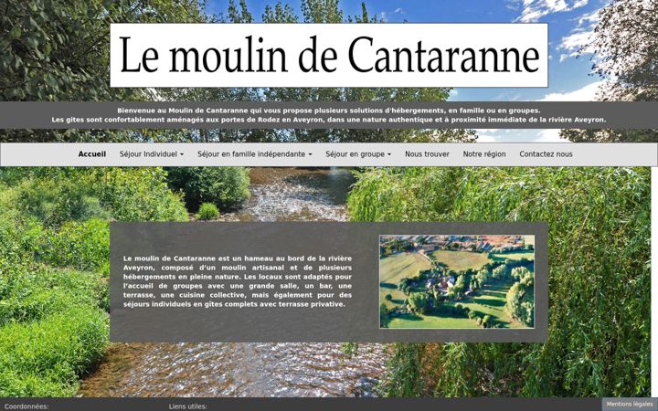 Screenshot of giterodez.fr