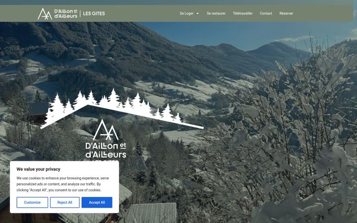 Screenshot of gites-aillon-ailleurs.com