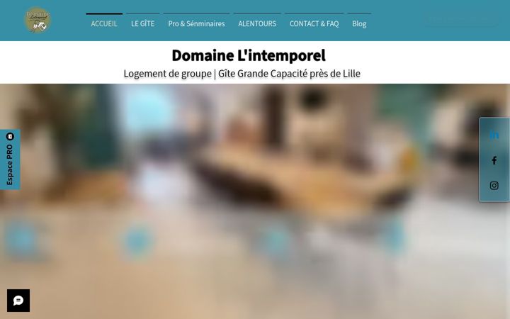 Screenshot of gites-du-nord.fr