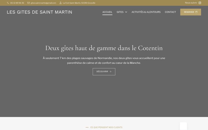 Screenshot of gites-saint-martin.fr