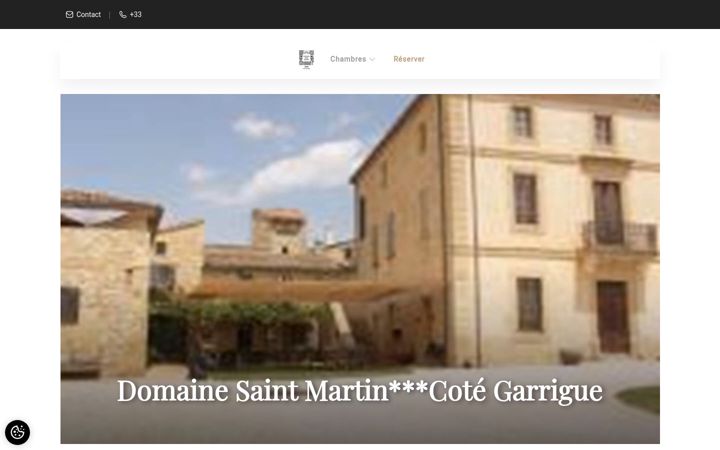 Screenshot of gites-valmartin.fr