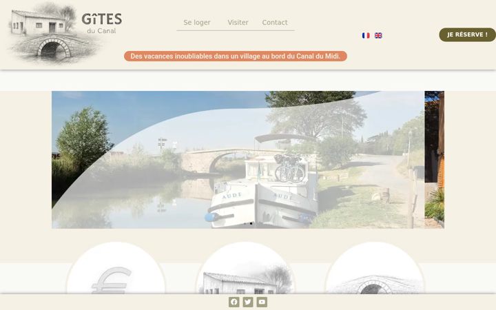 Screenshot of gitesducanal.com