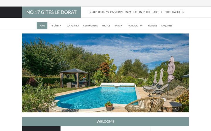 Screenshot of gitesledorat.com