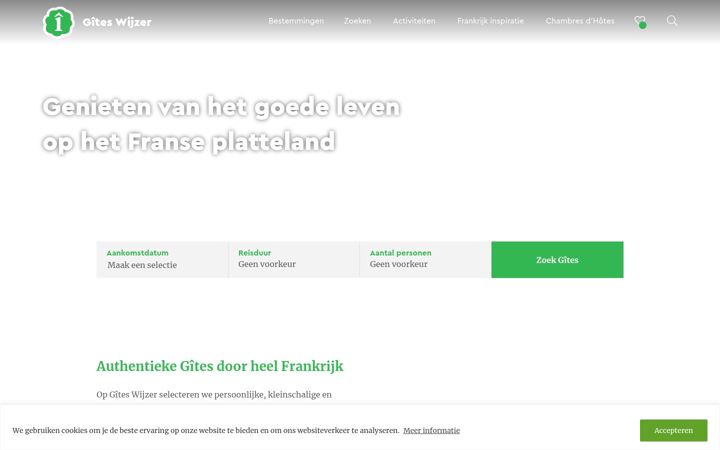 Screenshot of giteswijzer.nl