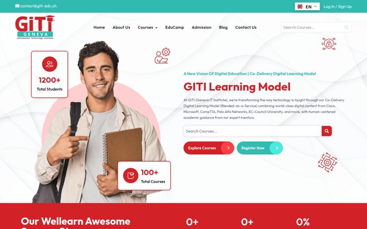 Screenshot of giti-edu.ch