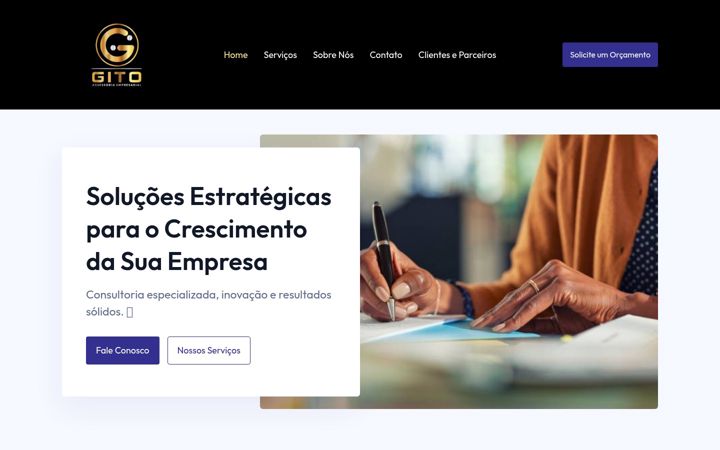 Screenshot of gitoassessoria.com