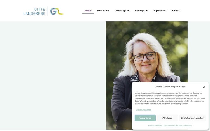 Screenshot of gitte-landgrebe.lu