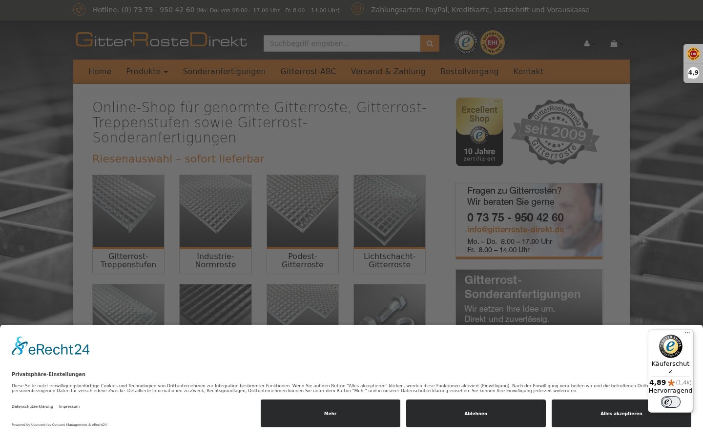 Screenshot tal-banner tal-kunsens muri qabel kwalunkwe interazzjoni