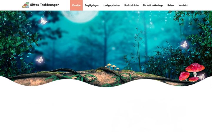 Screenshot of gittestroldeunger.dk