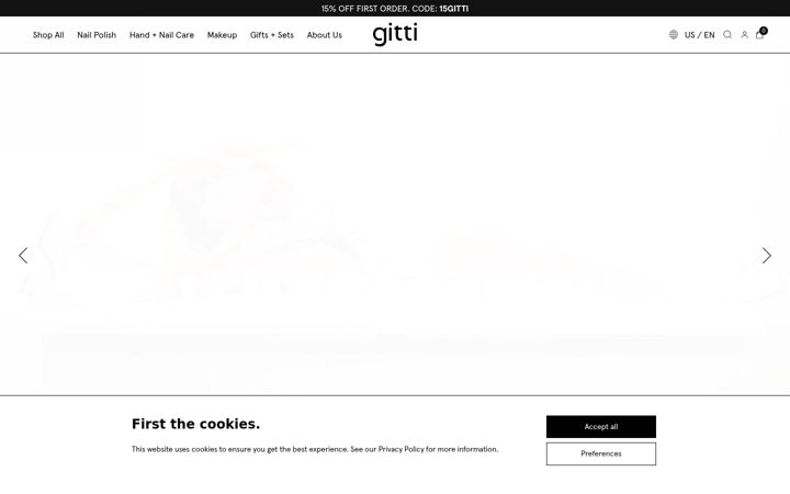 Screenshot of gittibeauty.com