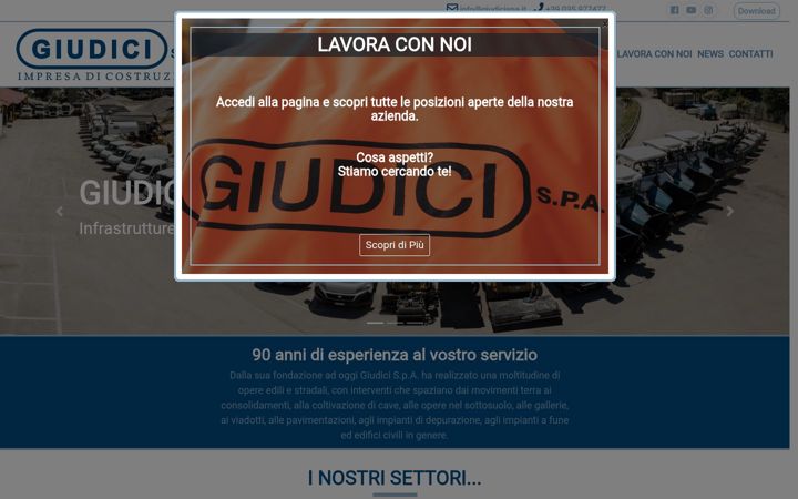 Screenshot of giudicispa.it