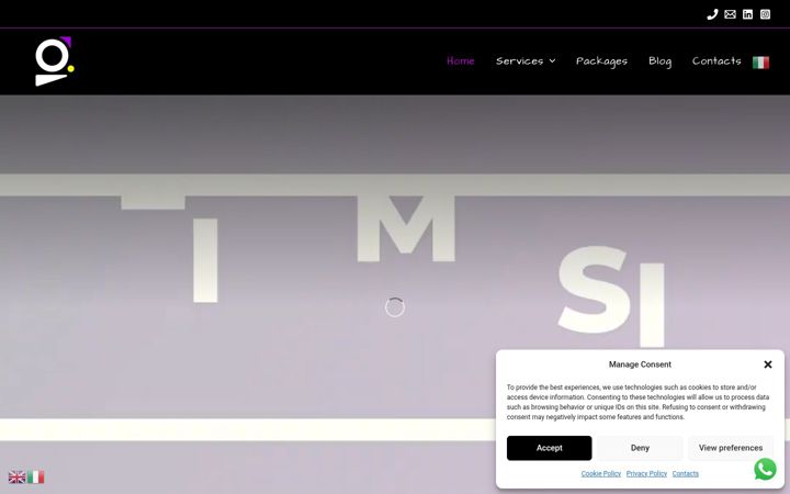 Screenshot of giulia-musiani.com