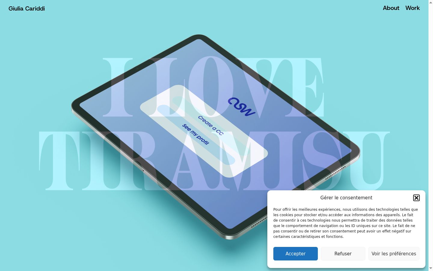Sutikimo reklamjuostės, rodytos prieš bet kokią sąveiką, ekrano kopija