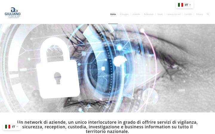 Screenshot of giulianogroup.it