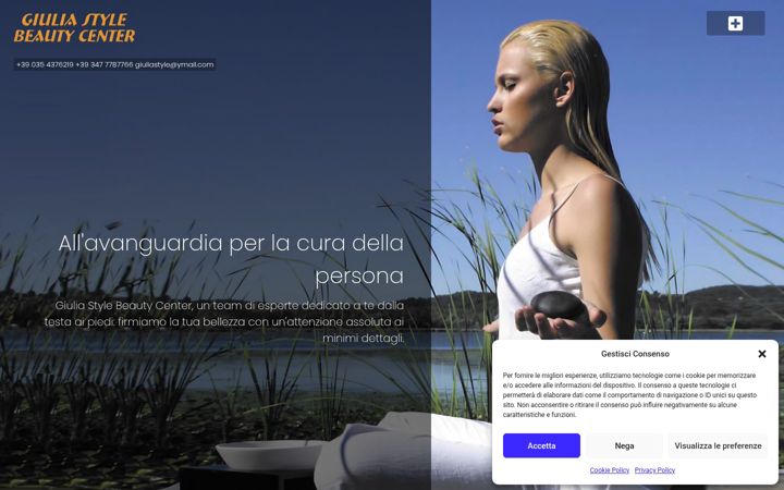 Screenshot of giuliastyle.it