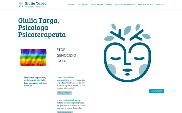 Screenshot of giuliatarga.it
