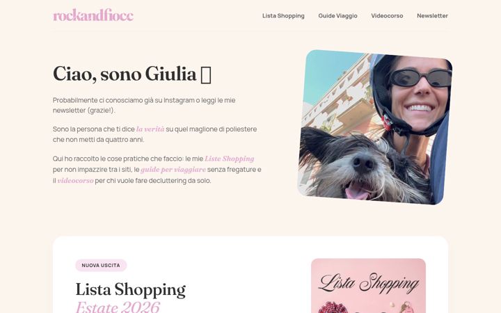 Ekrano kopija giuliatorelli.it