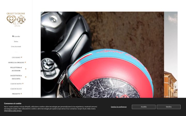 Screenshot of giuliettaverona.it