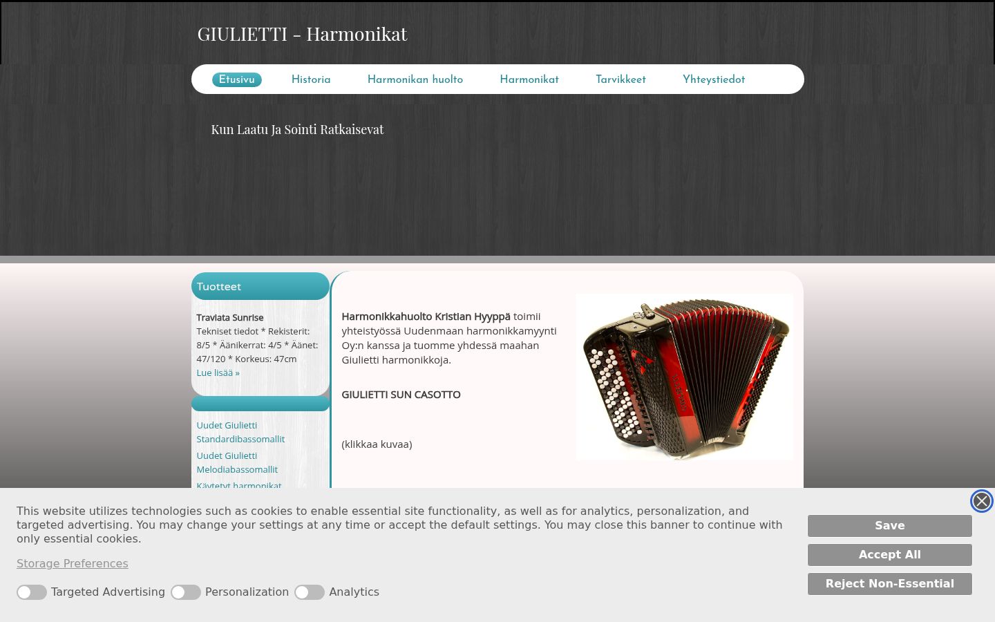 Screenshot tal-banner tal-kunsens muri qabel kwalunkwe interazzjoni