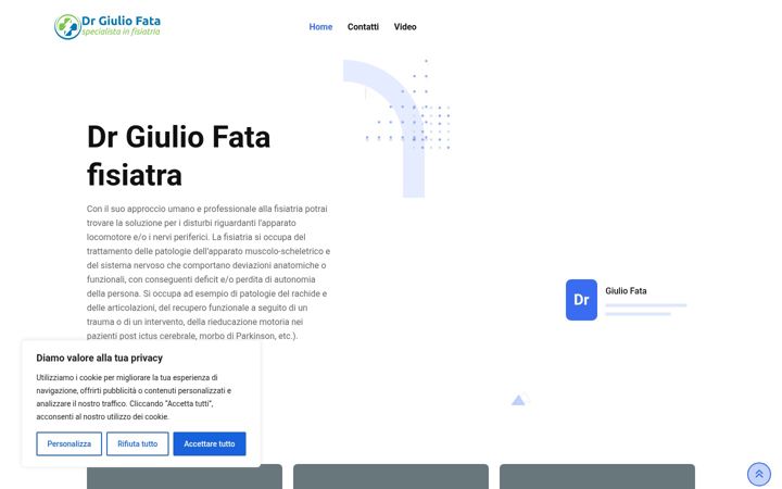 Screenshot of giuliofata.it