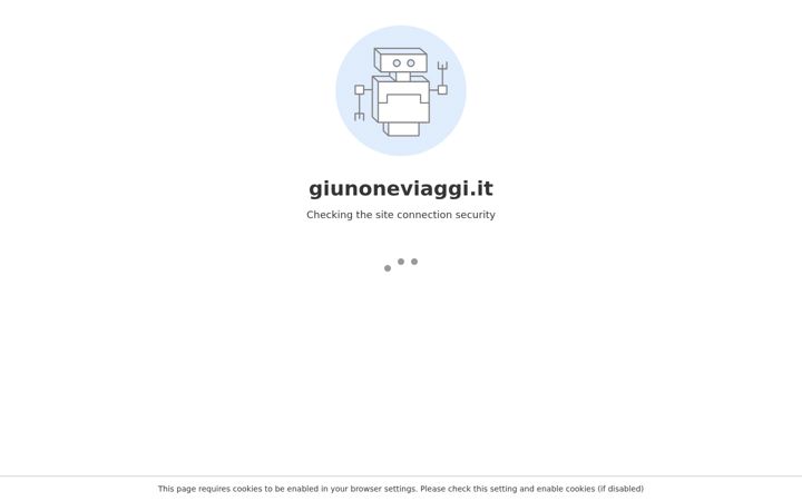 Screenshot of giunoneviaggi.it