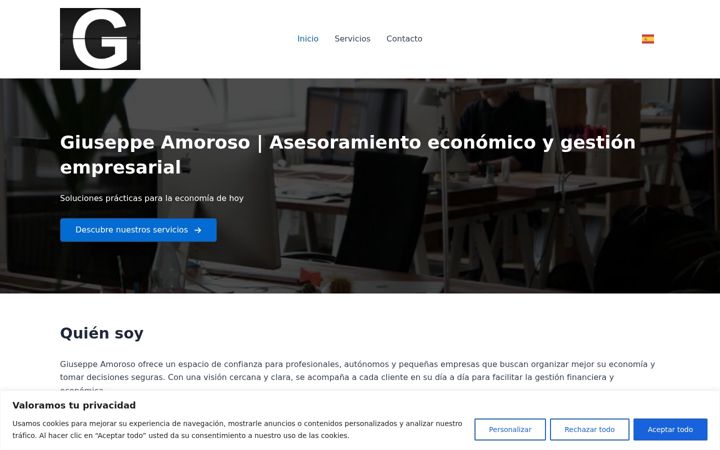 Screenshot of giuseppeamoroso.com