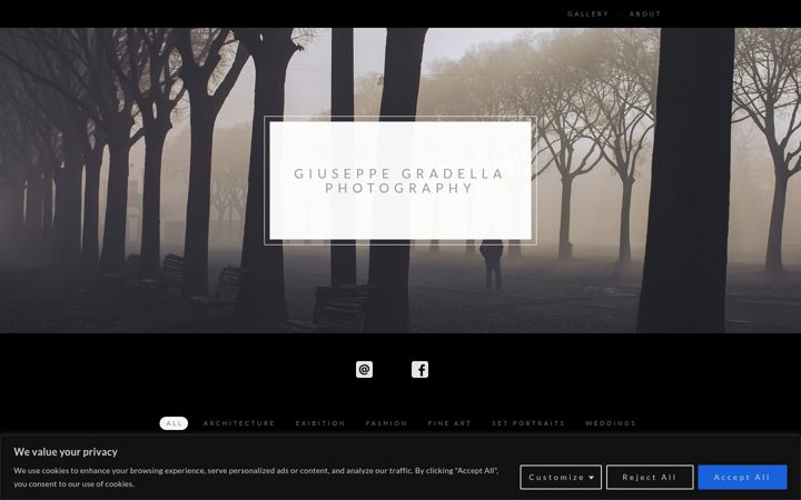 Screenshot of giuseppegradella.it