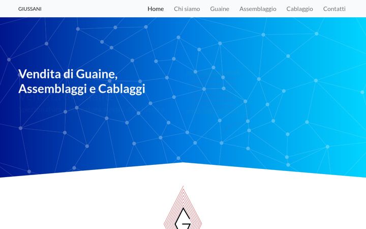 Screenshot of giussaniguaine.it