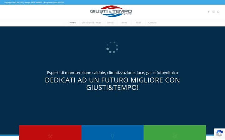 Captura de pantalla de giustietempo.it