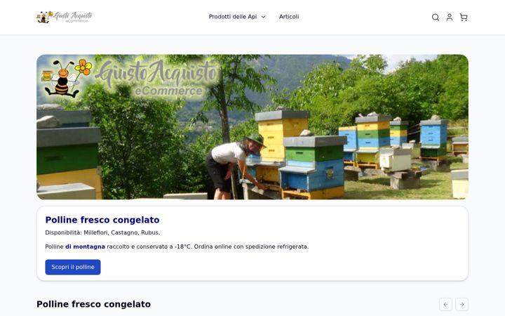 Screenshot of giustoacquisto.com