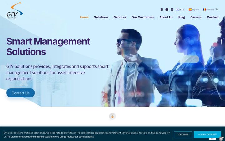 Screenshot of giv-solutions.com