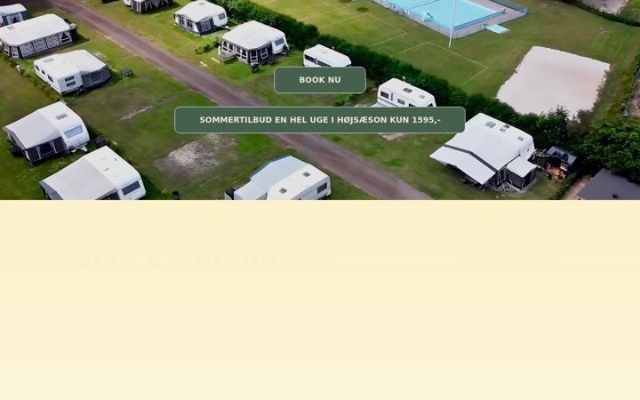 Screenshot of givecamping.dk