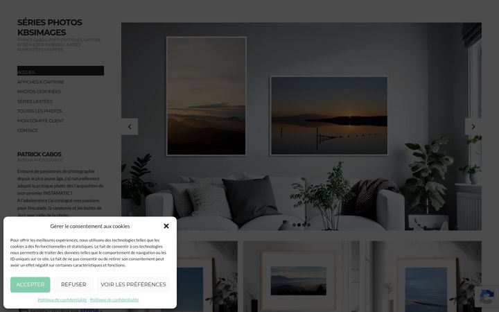 Screenshot of givemeapix.com