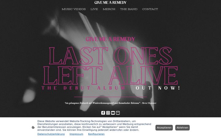 Screenshot of givemearemedy.de