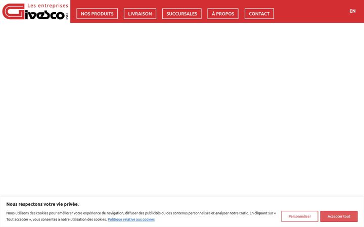 Screenshot of givesco.com