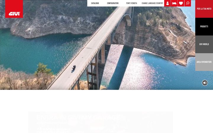 Screenshot of givi.it