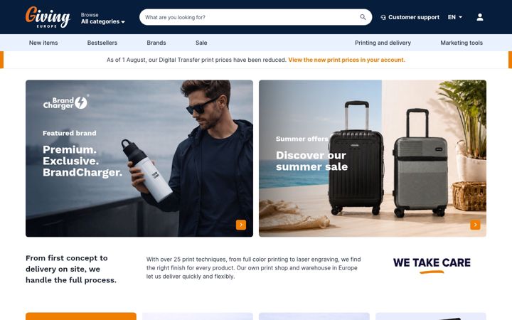 Screenshot of givingeurope.com