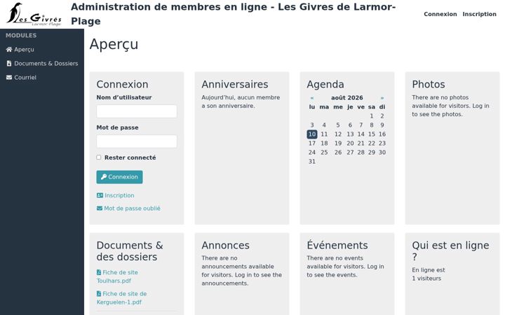 Screenshot of givres-de-larmor.fr