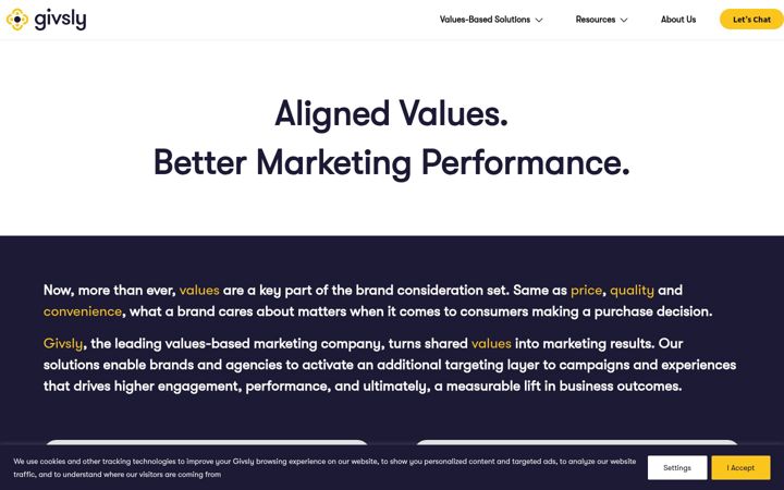 Screenshot of givsly.com
