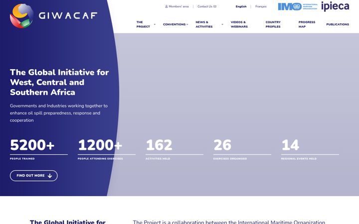 Screenshot of giwacaf.net