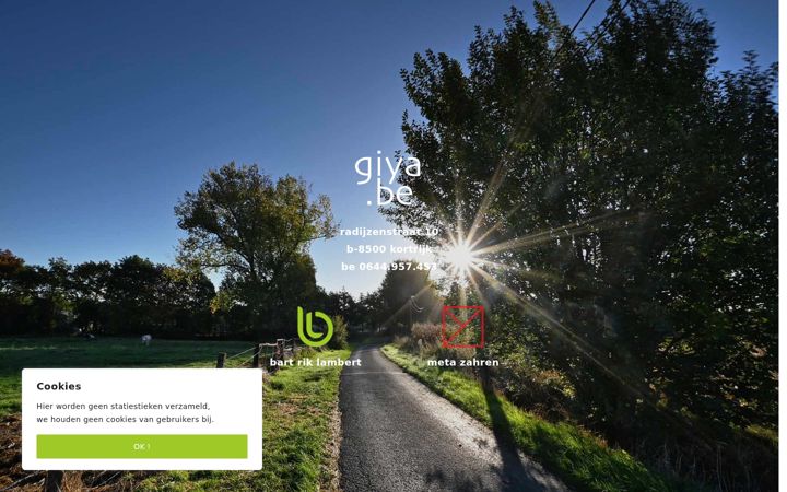 Screenshot of giya.be