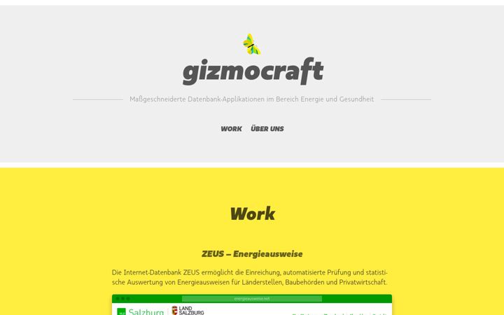 Screenshot of gizmocraft.com