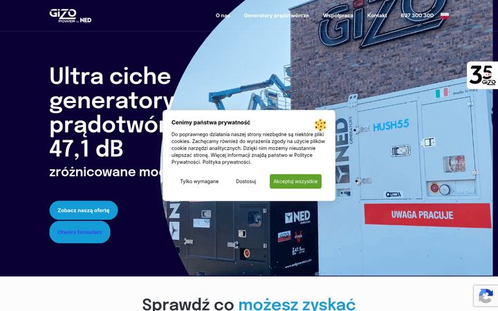 Screenshot of gizopower.pl