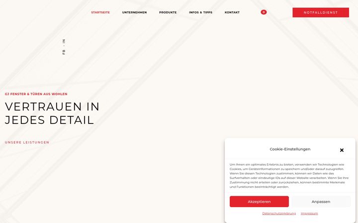 Screenshot of gj-fenster.ch